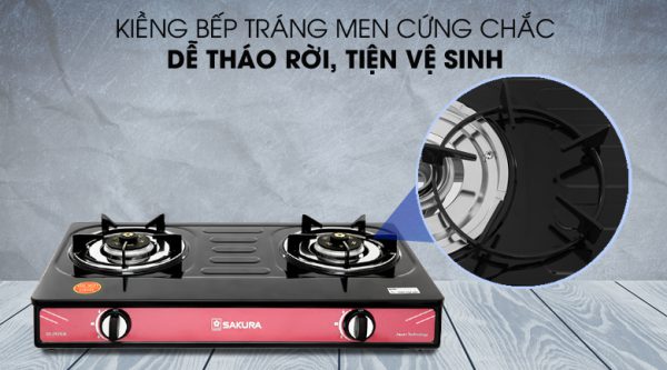 Kiềng bếp tháo rời - Bếp ga Sakura SA-2181EB